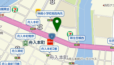 Kパーク舟入中町11の地図画像