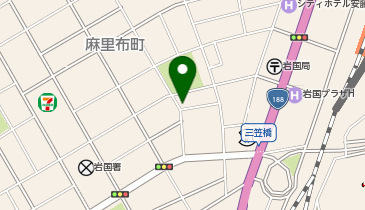 SPパーク麻里布町の地図画像