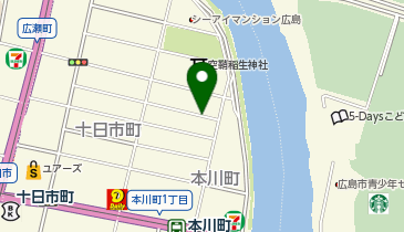 ハウザーパーキングの地図画像