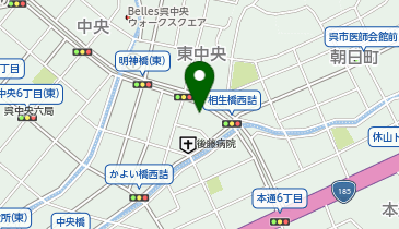 広晴パーキングの地図画像