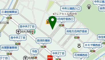 YOU2パーク呉西中央1の地図画像