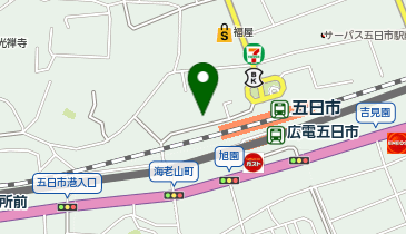五日市駅前フレンドパークの地図画像