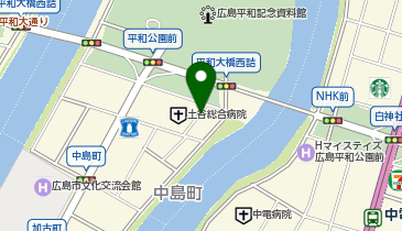 平和公園前パーキングの地図画像