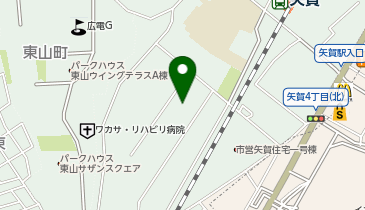 矢賀参番館パーキングの地図画像