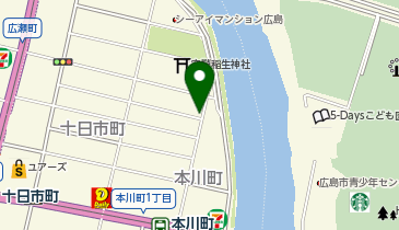 SPパーキング本川町3丁目の地図画像