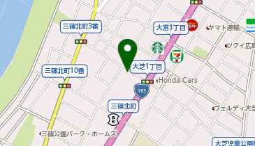 パーキング三篠北町の地図画像