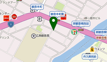 YOU2パーク観音本町6の地図画像