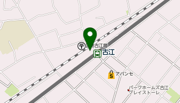古江西町パーキングの地図画像