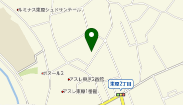 ベストハウスパーク東原2の地図画像