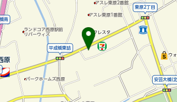 SPパーク東原1丁目の地図画像