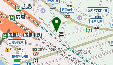 若草パーキングの地図画像