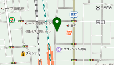 駅近三番駐車場の地図画像