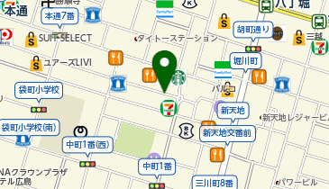 サンエスパーク袋町の地図画像