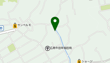 モンパーク牛田早稲田1丁目の地図画像