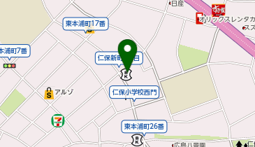 ベストハウスパーク仁保の地図画像