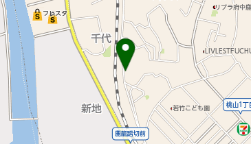 鹿籠パーキングの地図画像