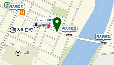 舟入川口町パーキングの地図画像