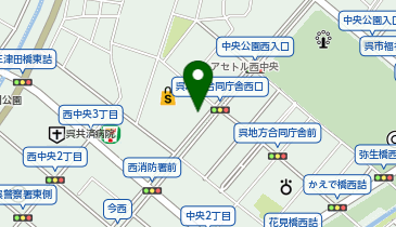 SPパーキング呉西中央の地図画像