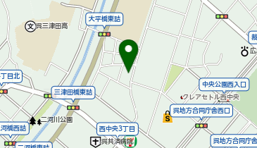 モンパーク呉西中央3丁目の地図画像