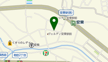 上安1丁目ミナトパークの地図画像