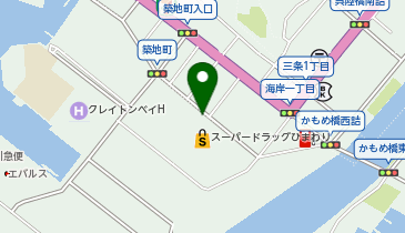 SPパーキング呉築地町の地図画像
