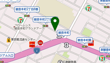 I amenity-Parking観音本町の地図画像