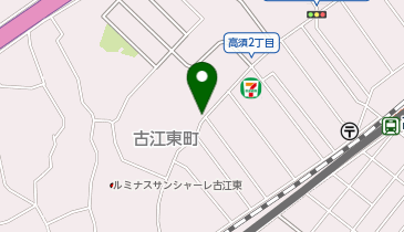 モンパーク古江東町の地図画像