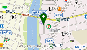 さくらパーク稲荷町の地図画像