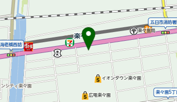 SPパーク楽々園4丁目の地図画像