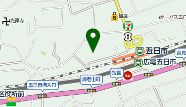 SPパーク五日市駅前1丁目の地図画像