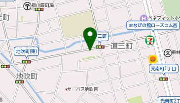 SPパーク福山道三町の地図画像