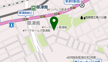 エイブルパーキング草津新町1丁目の地図画像