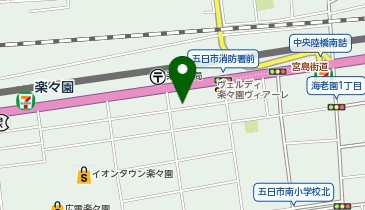 アーブレイクスパーク楽々園3丁目の地図画像