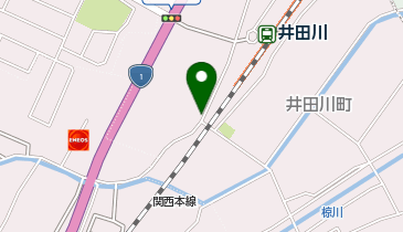 とめたろう井田川駅の地図画像