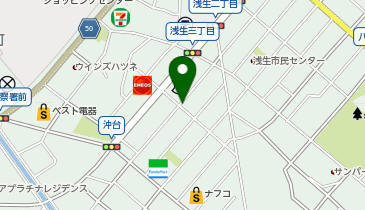 トットパーク浅生第一の地図画像