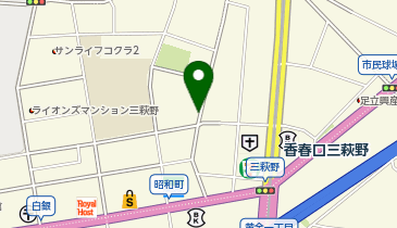 トットパーク昭和町第二の地図画像