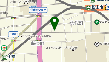 ベストパーク北藤原の地図画像