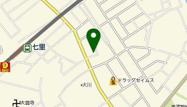 パークデイズ七里の地図画像