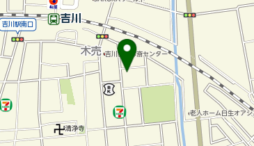 パークデイズ吉川木売 One Day Park 2の地図画像