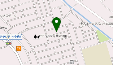 パークデイズ三郷泉2丁目one day parkの地図画像