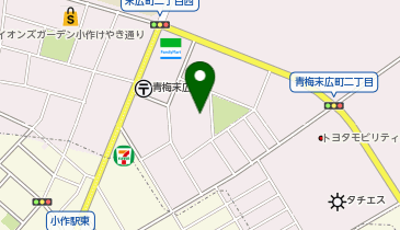 パークデイズ青梅末広町2丁目onedayparkの地図画像