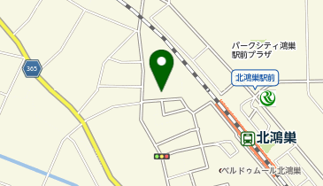 パークデイズ北鴻巣駅前onedayparkの地図画像