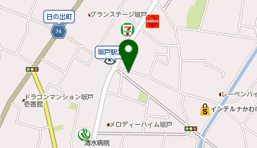 パークデイズ坂戸本町パーキングの地図画像