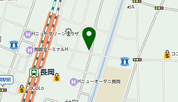 パーキングスペース 長岡福住1丁目第2駐車場(月極併設)の地図画像