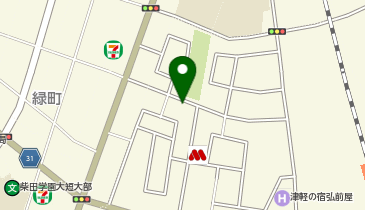 アウトエア弘前駅前の地図画像