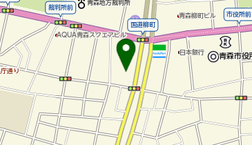 ニッシンパーク柳町通りの地図画像