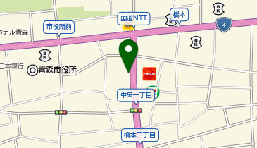 アウト・エア中央の地図画像