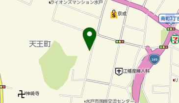 ONE'S PARK 天王町第1駐車場の地図画像