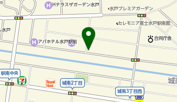 ONE'S PARK 桜川第2駐車場の地図画像