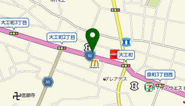 ONE'S PARK 大工町第1駐車場の地図画像